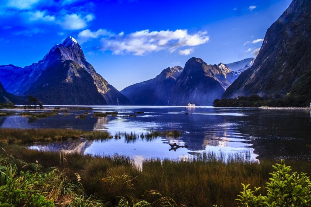Milford Sound in the South Island of New Zealand